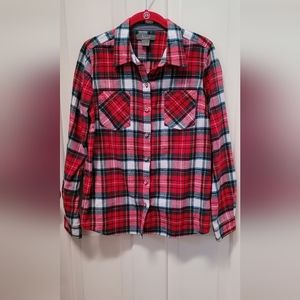 Natural Reflections Plaid Size Small-Excellent Condition